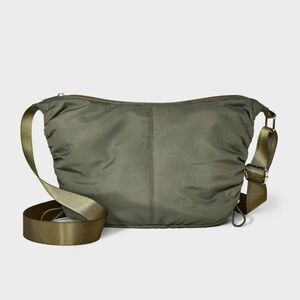 Lightweight Half Moon Crossbody Bag - Wild Fable™ Green